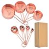 Rose Gold Stainless Steel Measuring Spoon and Cup Set