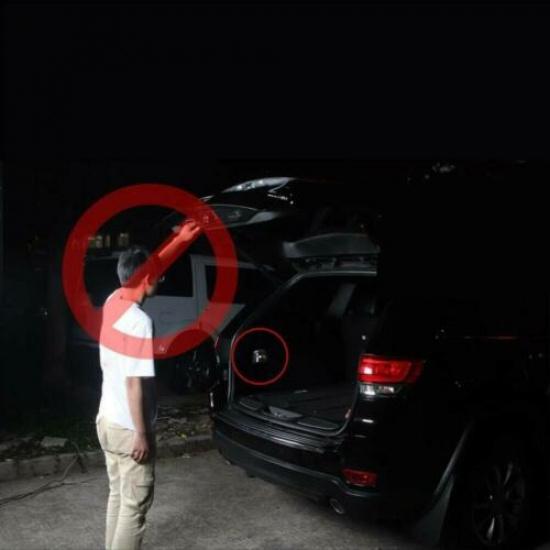 Fit For 2011- Jeep Grand Cherokee Carbon Fiber Rear Trunk Switch Cover Trim