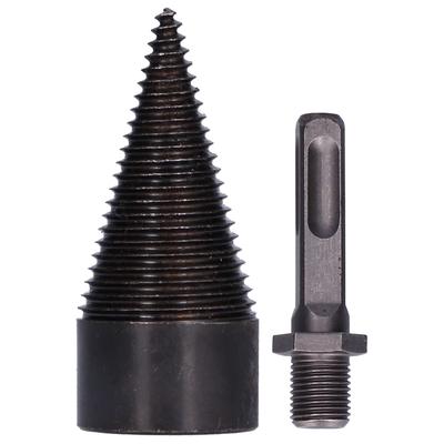 42 mm Holzspalter-Bit-Hackwerkzeug aus Schnellarbeitsstahl für elektrische Schlagbohrmaschinen(Quadratischer Griff