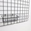 Nordic Wrought Iron Grid Hanging Basket Ornaments Photo Bathroom Wall Panel Display Shelf Kitchen Storage Rack Home Office Decor