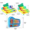 Montessori Educational Children's Xylophone Musical Instruments Toys Parish 8-Tone Piano Baby Percussion Game for 0-3 Years Old