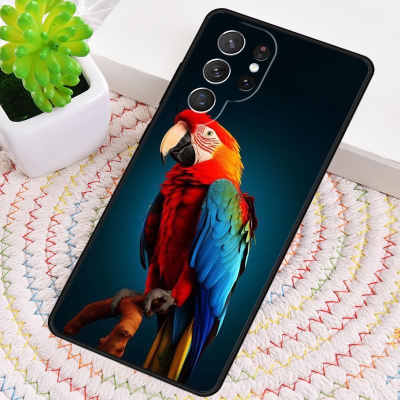 Animal Parrot Birds Phone Case for Samsung Galaxy Note 10 Pro S26 Ultra S23 S24 FE S25 S21 S22 PLUS Shockproof Cove