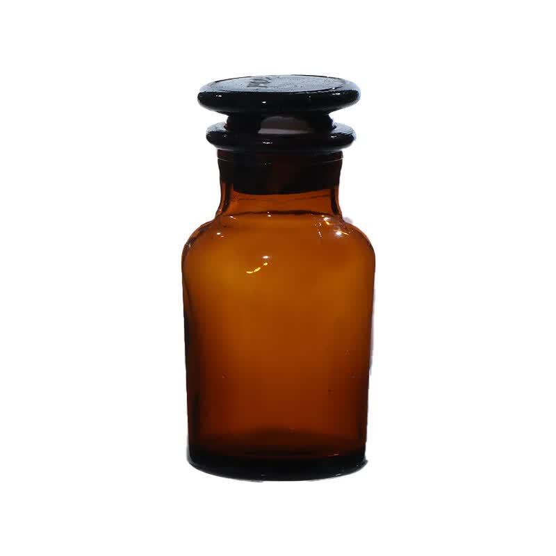 DURAN Glass Wide-Mouth Ground Stopper Reagent Bottle 1000ml коричневый