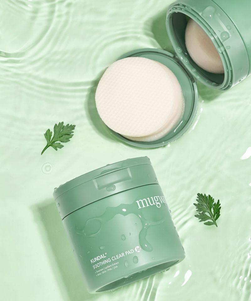 Mugwort Soothing Clear Pads 60 Sheets