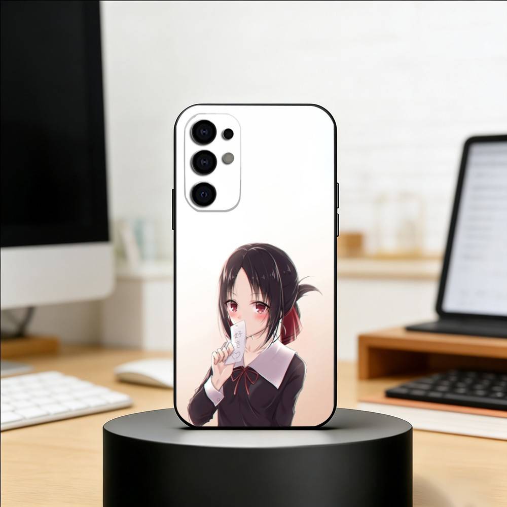 Kaguya-sama Kaguya Shinomiya Phone Case Black Silicone Soft For Samsung S25,S24,S21,S22,S23,S30,Ultra,S20,Plus,Fe,Lite