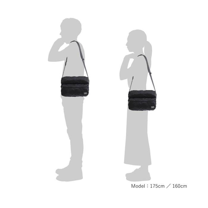 [Porter] Frame Shoulder Bag (S) Black Free Size