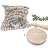 Wooden Darning Tool Kit DIY Darning Mushroom Patchwork Handicraft Darning Thread Patch Mending Tool Set  for Darning Sock Holes