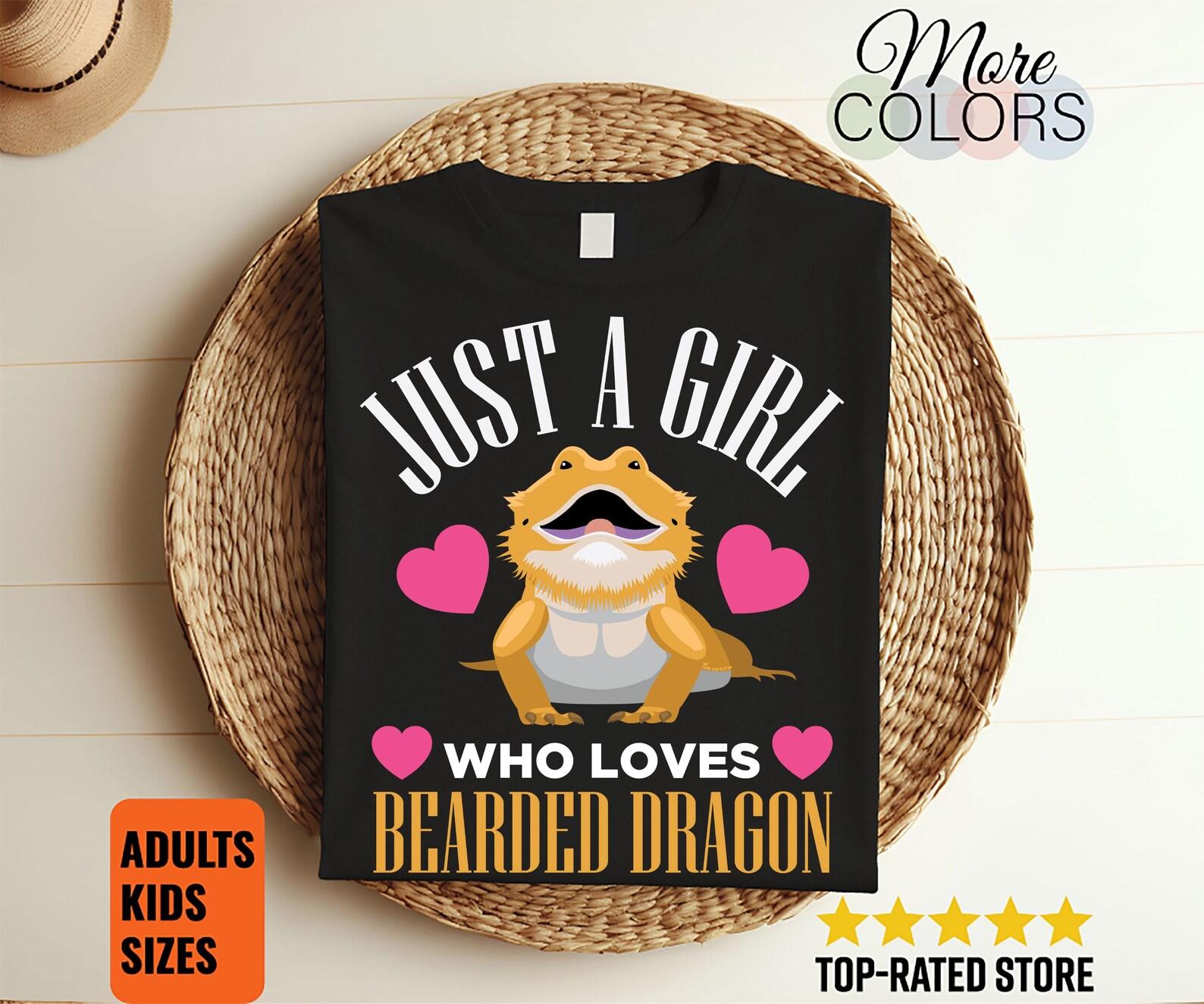 Bearded Dragon Reptile Funny Lizard Lover Gift T-shirt, Cute Bearded Dragons, Owner Birthday Present Tees, Reptiles Lizards Shirts, Pogona, 150