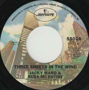 

7inch Record JACKY WARD & REBA MCENTIRE - Three Sheets In The Wind / I d Real 55026 MERCURY 1978 US Country/Folk Used
