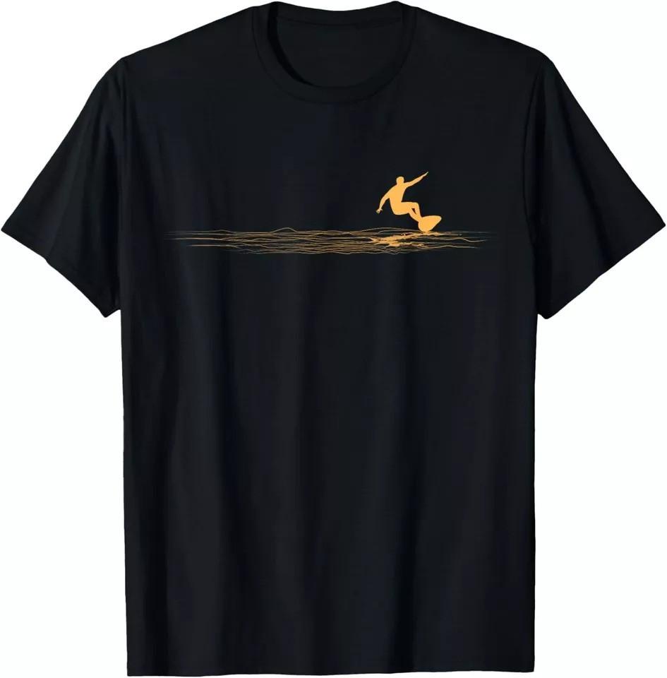 

2025/Surfer Graphic Surfboard Vintage Surfing For Surfers Gift Unisex T-Shirt S разноцветный