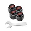For Subaru ASCENT BRZ FORESTER IMPREZA LEGACY LEVORG OUTBACK STI TRIBECA Alloy Car Wheel Tyre Tire Valve Stem Caps with Wrench oi3