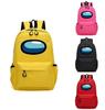 Among Us Spiel Schulterrucksack mit Kette für Kinder und Jugendliche Jungen Mädchen Schul- und Reiserucksack