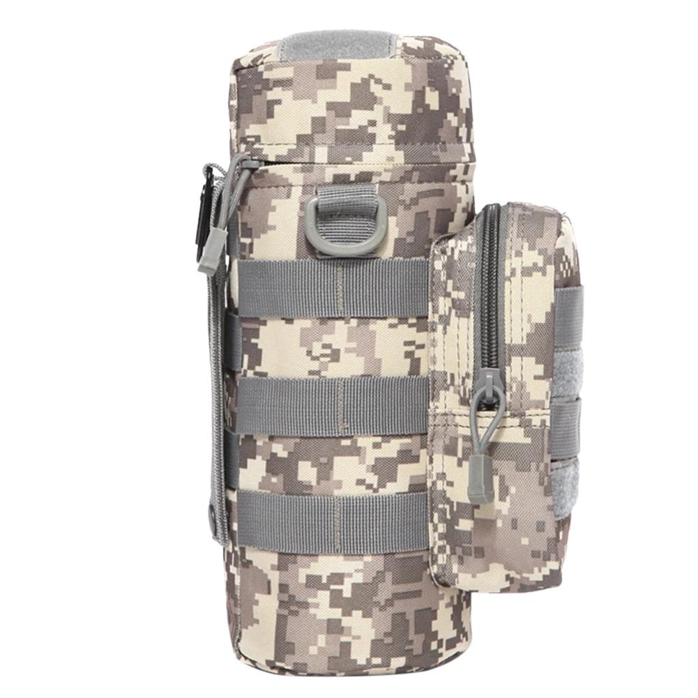 Taktische Molle Wasserflasche Tasche Tragbare Laterne Lagerung Pouch Outdoor Camping Wandern Wasserflasche Halter Tasche Wasserkocher Träger