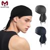Quick-drying Bandana Cooling Doo Rags Sun Protection Headscarf Summer Beanies Hats Sport Running Cycling Hip Hop Soft Cap Durags