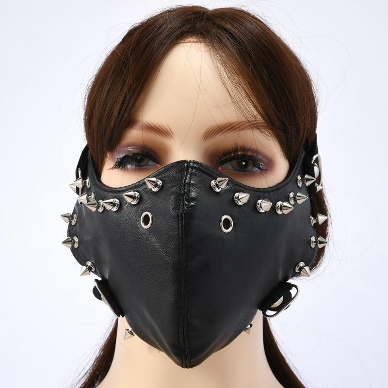 Trendy Mask Studded Accessories Men's Mask Jewelry Halloween Party Mask