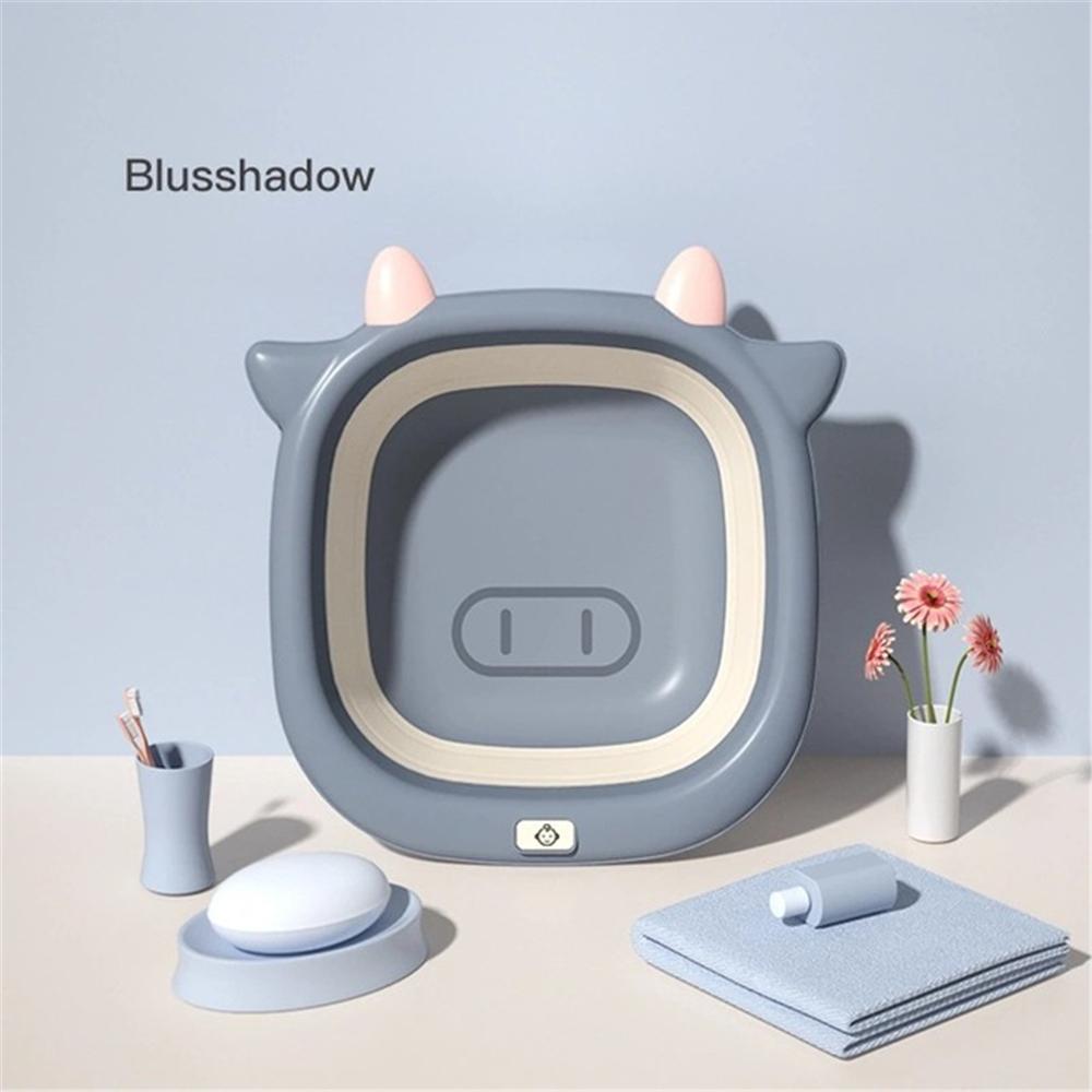 Lavoare pliabile cu desene animate de 4,5 L Lavoare portabile Lavoar pliabil Lavoar rufe Cadă pentru picioare Baie pentru picioare Accesorii pentru bucătărie Călătorie