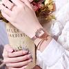 Fashion Mesh Belt Women'S Watch Square High-End Fritillary Watch Waterproof Quartz Women'S Watch