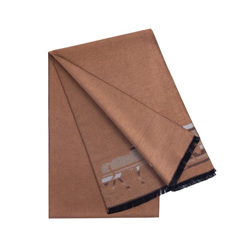 WENSLI Leading Horse Silk Velvet Scarf Shawl