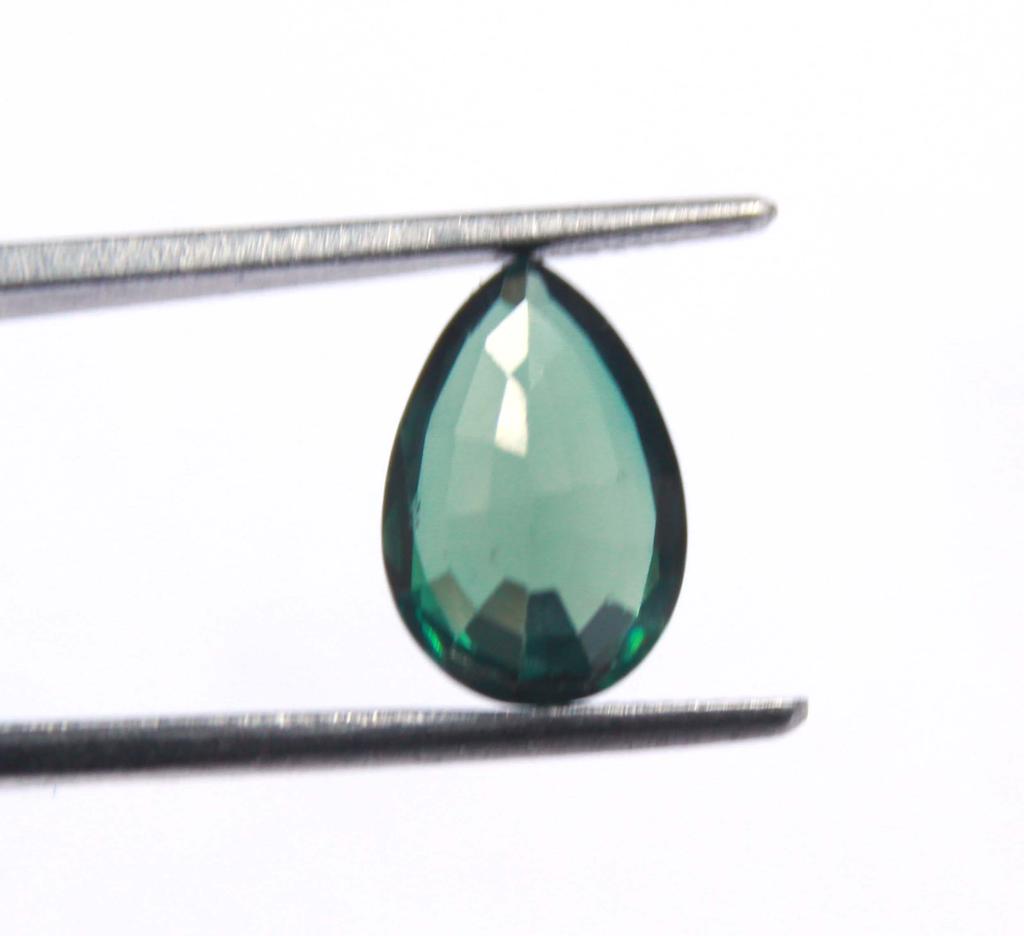 5.35 Carat Exclusive Offer Green Alexandrite Pear Shape Russia Certified Gemstone SN545
