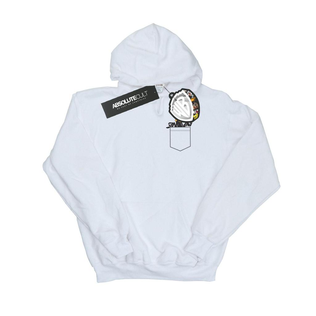Looney Tunes Boys Daffy Duck Faux Pocket Hoodie
