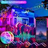 Smart  44 Key Bluetooth 5050 LED Strip Lights Infrared Control RGB5050 Flexible 5V Neon Ice Lighting Lamp for Bedroom Decoration TV Backlight