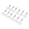 12Pcs 70mm Photo Clip Multi Shape Wire Picture Clip Decorative Note Clips  Photo Display