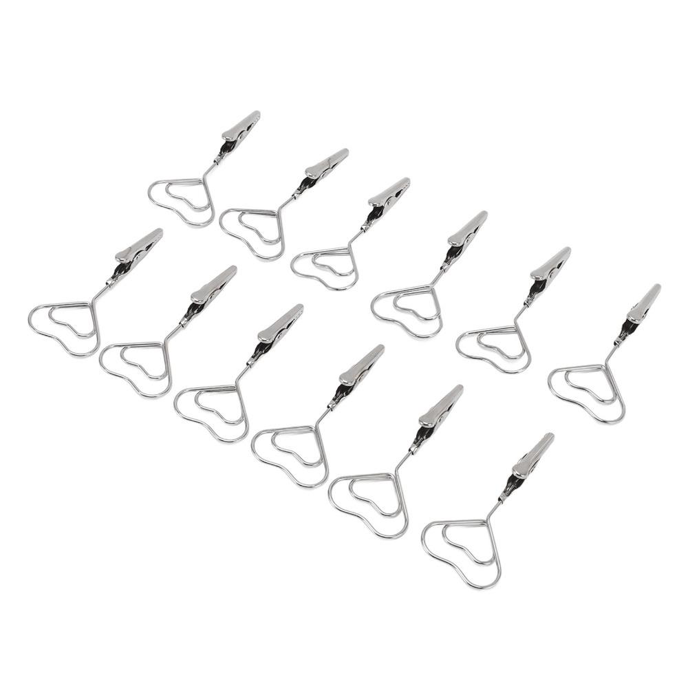 12Pcs 70mm Photo Clip Multi Shape Wire Picture Clip Decorative Note Clips  Photo Display