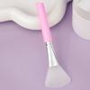 Slant Tail Rod Soft Head Silicone Mask Brush Hydrotherapy Application Mud Film Face Application Silicone Beauty Salon Film Adjustment Brush