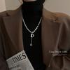 Light luxury niche design versatile collarbone chain sweater chain long female atmosphere high-end new popular necklace tide
