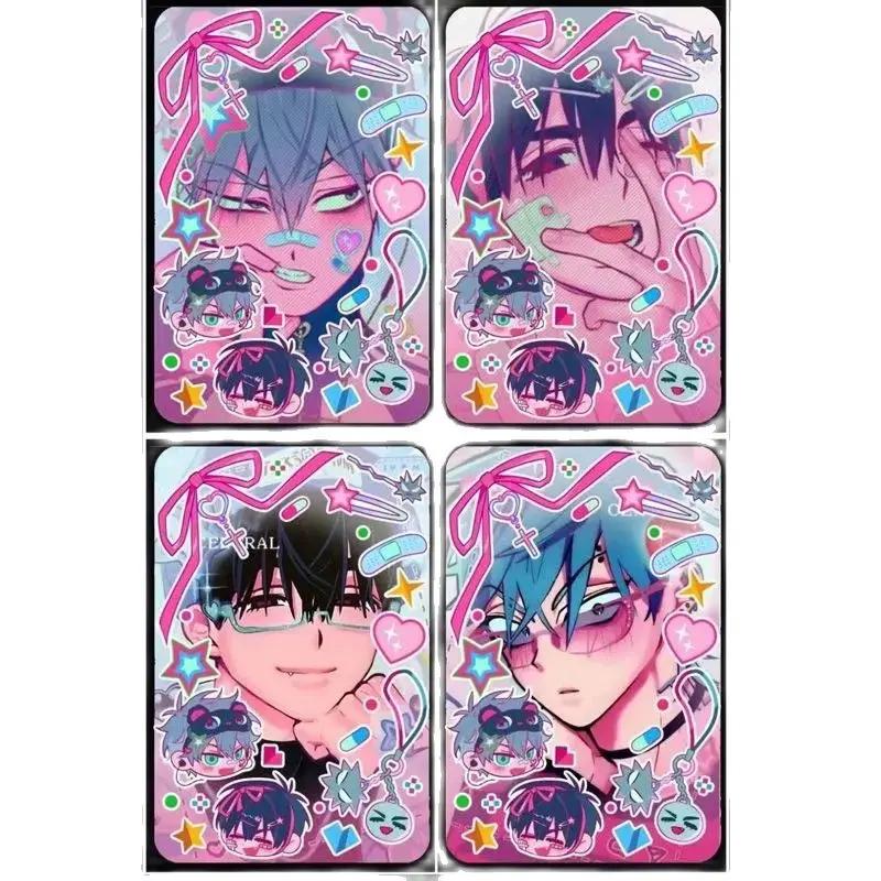 

4pcs/Set Anime Alien Stage Till Ivan Small Card Photo Cards for Girls Friends Gift DIY Postcard Bookmark Anime Accessories Decor