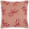 Tufted Candy Canes Cushion Cover