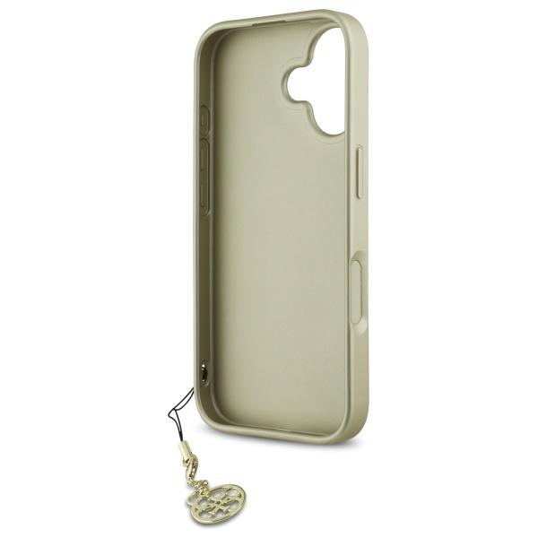 Guess Guhcp16Sgf4Ggr Iphone 16 6.1      Czarny/Black Hardcase 4G Charms Collection