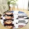 Personalized Kuroko's Basketball Round Chair Office Rug - Perfect for Mat, Office Chair & More - Ideal Gift for Birthdays and Holidays