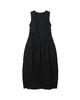 Akeumueo Blank Cotton Dress Black