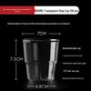 Chixing Heavy-Duty Disposable Plastic Cups