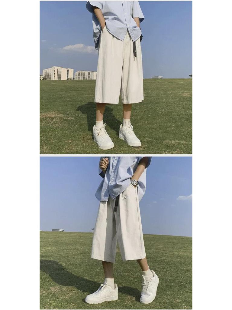 Chlapecké nadměrné trendy ležérní letní šortky ke kolenům