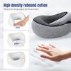 Memory Foam Travel Pillow U-Shaped Neck Support Ergonomic Breathable Lightweight for Airplane Car Office Home Men Women