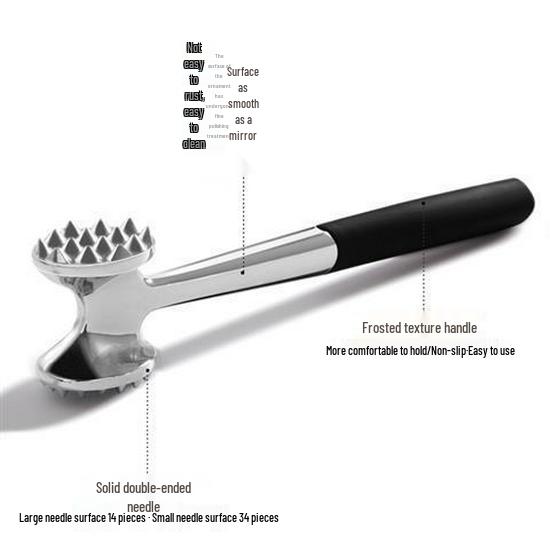 Aluminum Alloy Meat Tenderizer Mallet