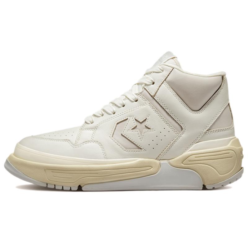 

Converse Оружие cx Кожа Легкий Тканый Ретро Средний верх Ретро Баскетбольные кроссовки Унисекс Молочно-белый 37