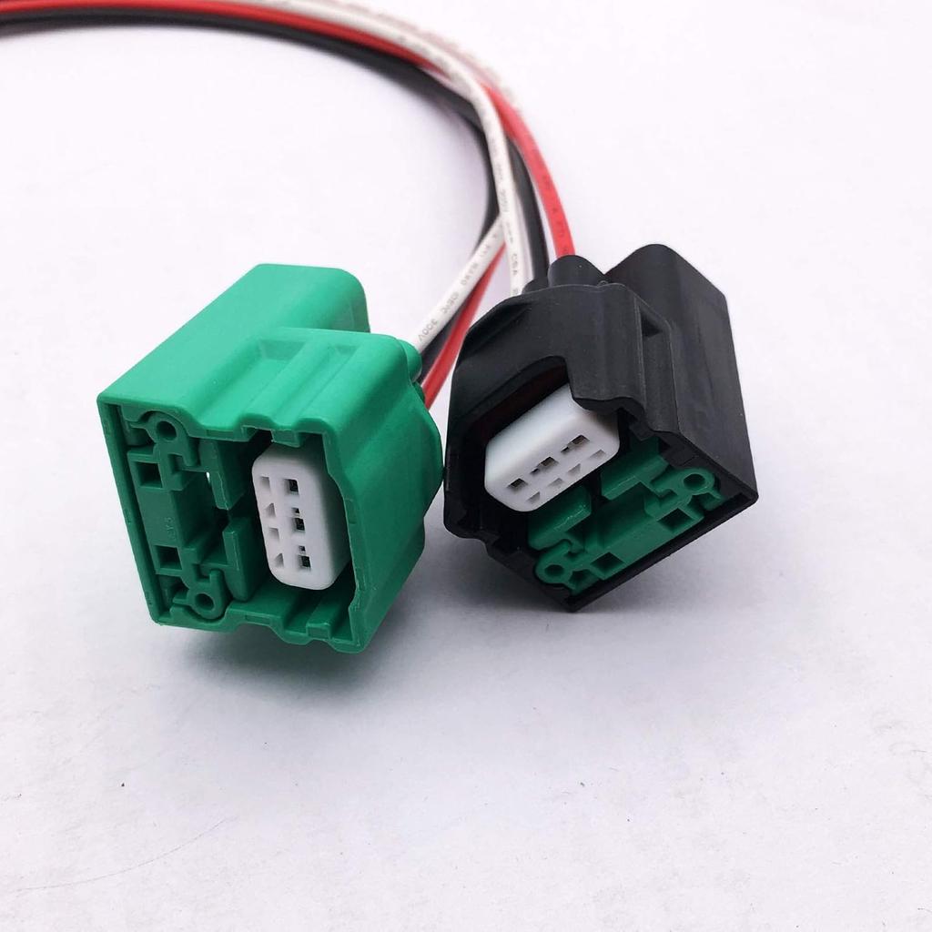 2PCS Connector Harness Plug Replacement Compatible with Nissan Infiniti Camshaft Position Crankshaft Sensor