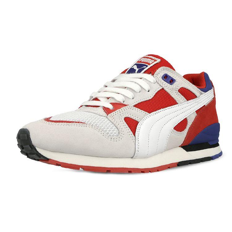 Puma Duplex Streetblock Trendy Color Block Shock Absorption Slip Resistant Durable Low Top Marathon Running Shoes Unisex Sneaker 363137-01