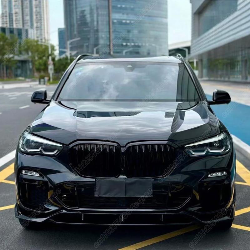For BMW X5 G05 2019 2020 2021 2022 2023 30i 40i 35i 30d M50 M Sport Max Style Front Bumper Splitter Lip Car BodyKit Accessories