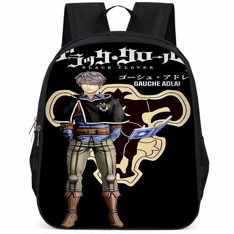 Sac à dos Black Clover 15 pouces Grande capacité Léger Tissu Oxford Pour Enfants