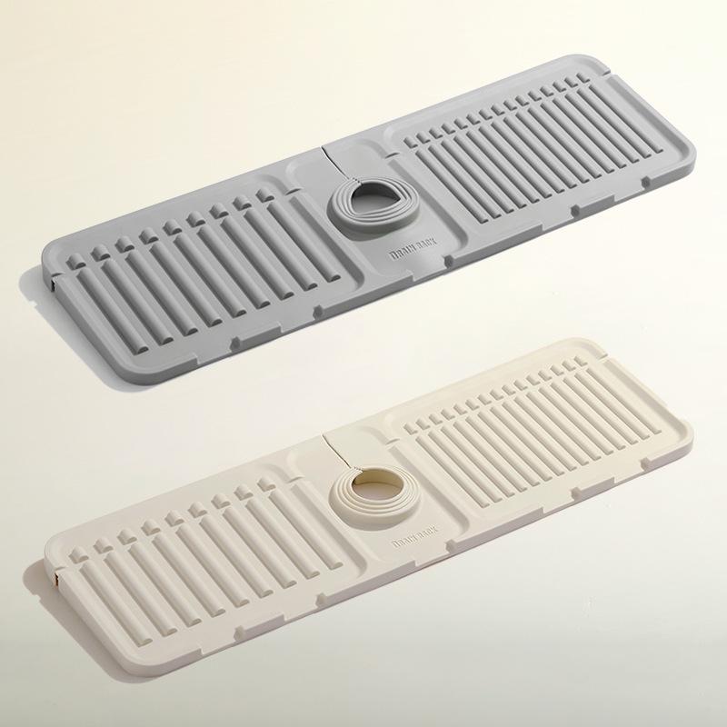 Anti-Splash Silicone Sink Faucet Pad | Cuttable, Foldable & Absorbent
