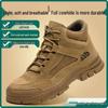 HUIZUMEI Men's Insulated Electrician Safety Shoes