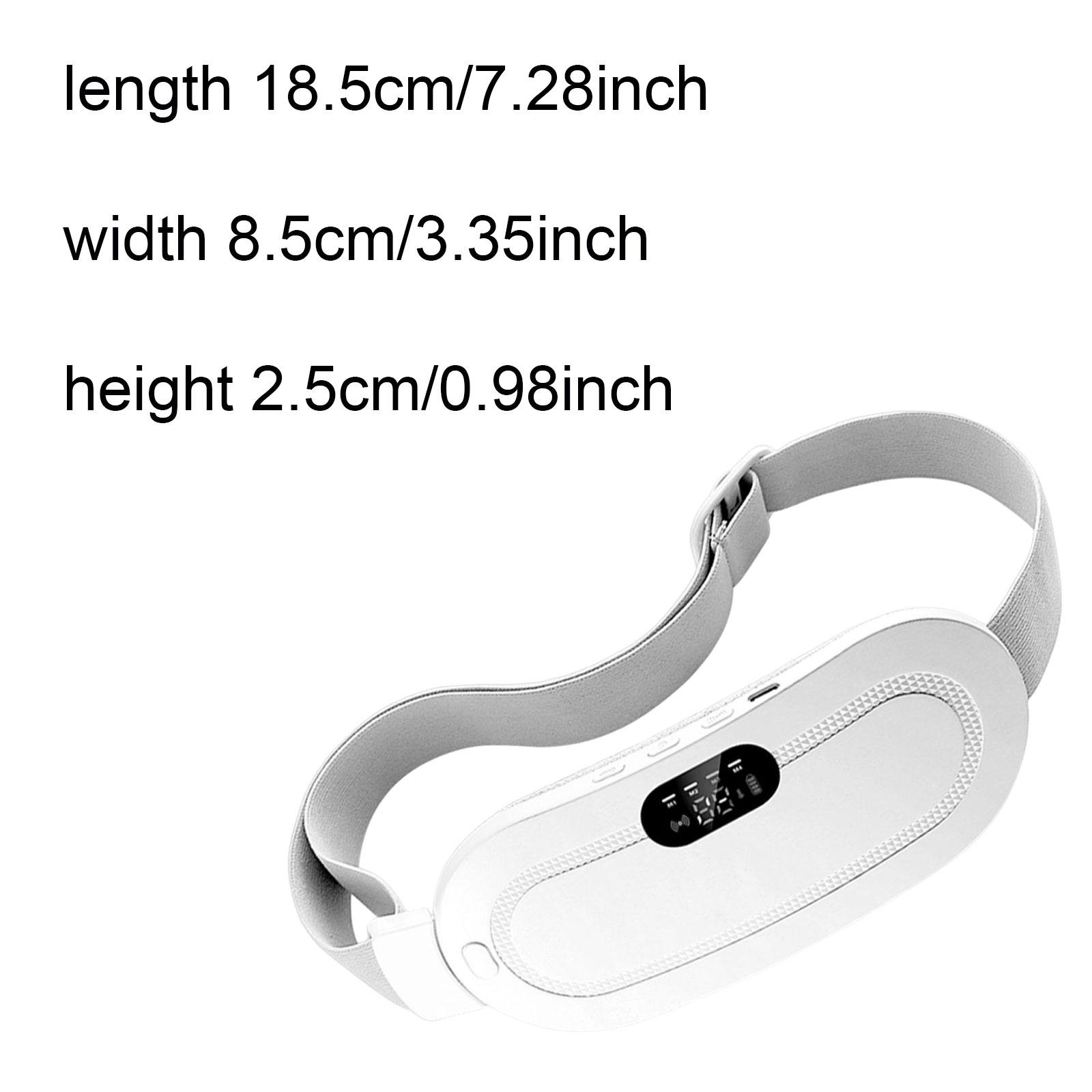 

Electric Heating Pad for Menstrual Cramps 4 Vibration Massage Hot Compress Belly Wrap Belt for Women Abdominal Ulter Warmer Belt