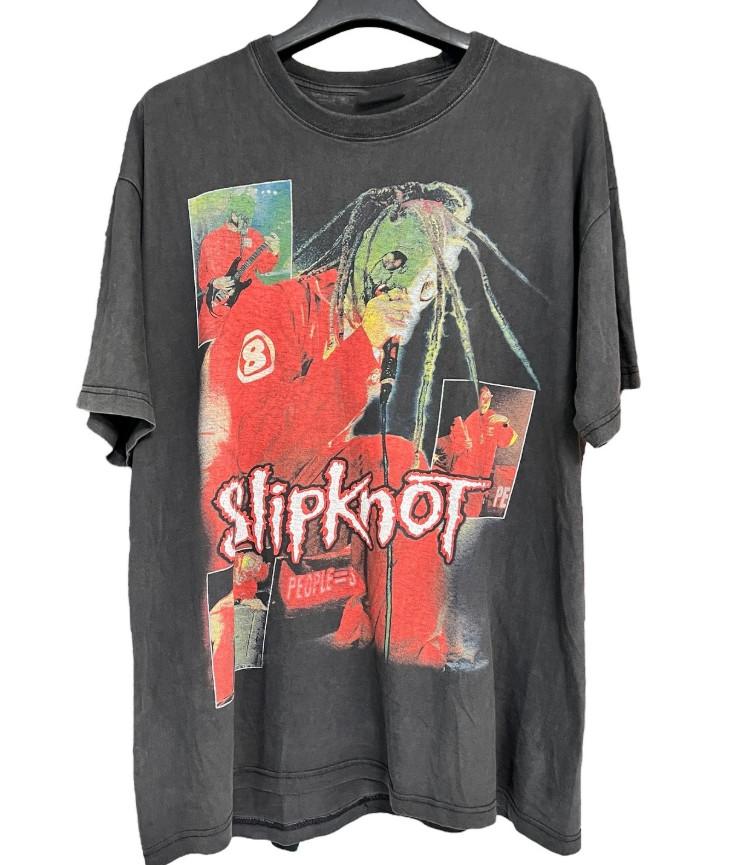 ВИНТАЖНАЯ Футболка SLIPKNOT IOWA Унисекс Все Размеры S-5XL GS366 Унисекс Футболка XXL