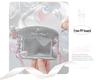Leather Ballet Lace-Up ID Card Holder - Soft, Compact, Horizontal Design