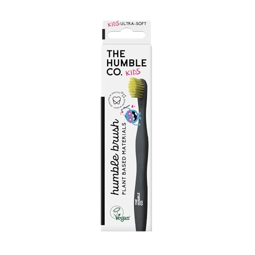 THE HUMBLE CO. Humble Brush Plant-Based Kids Toothbrush (Yellow)