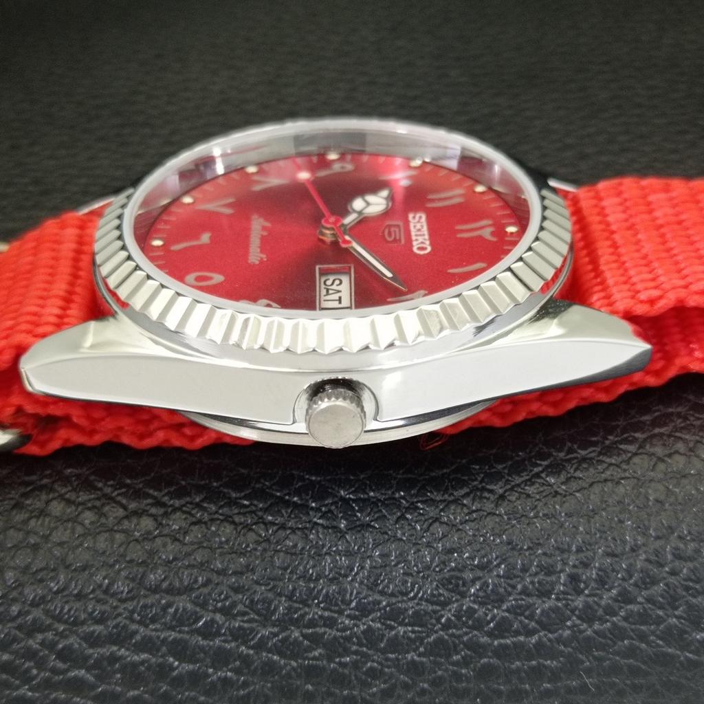 AUTOMATIC VINTAGE REFURBISHED SEIKO 5 JAPAN 6309A MENS ARABIC WATCH a441494-5